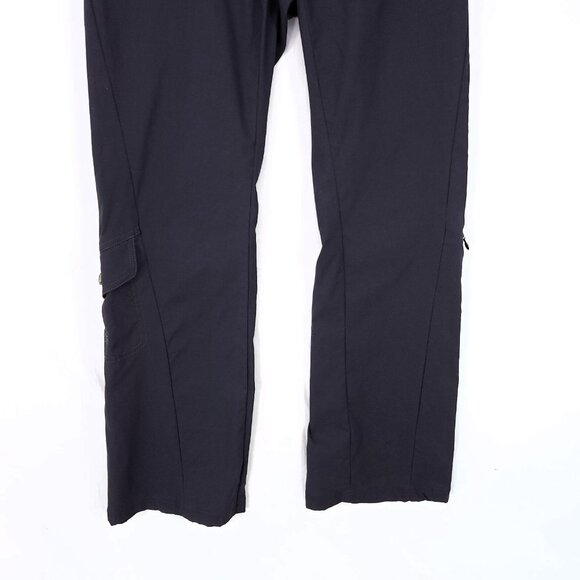 Athleta Cargo Pants Women’s Size 4 Wide Leg Black Drawstring Pockets Outdoor - Picture 8 of 16
